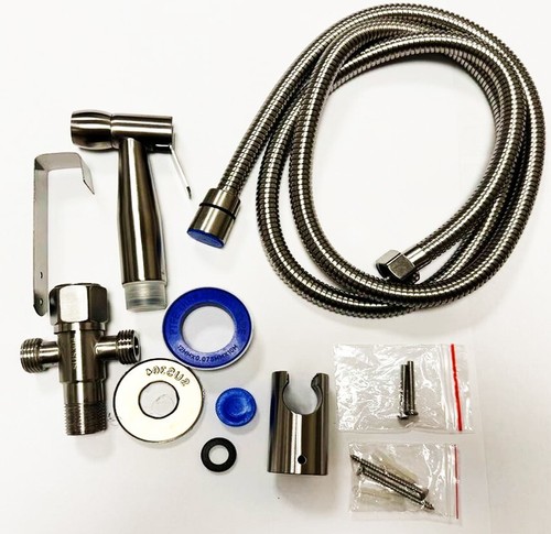 Hand held toilet mixer - hand, jet