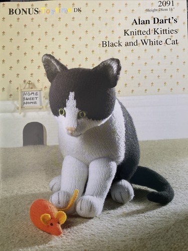 Alan dart knitted kitties - knitted, toy