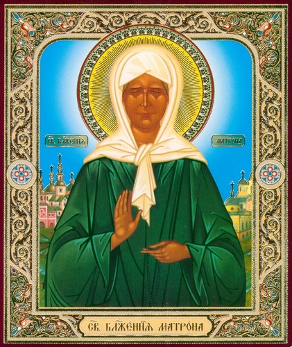 Icon matrona moscow - matrona,