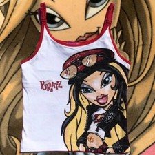 BRATZ DOLL CROP TOP TANK Y2K