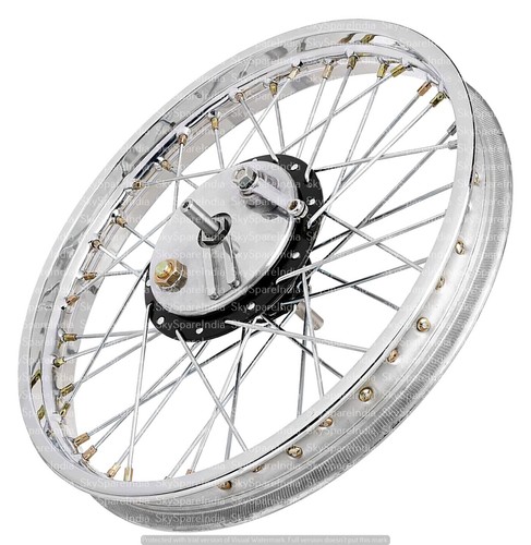 Front wheel rim half - half, width