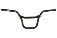 Black bmx handlebars - black, 80's