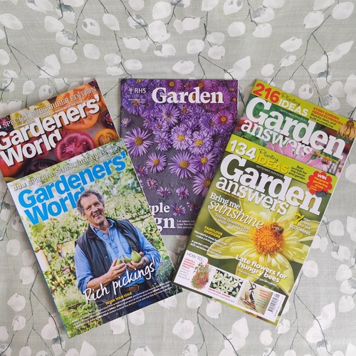 Gardening magazines bundle - 5x,