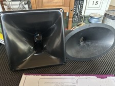 Speaker Cabinet Handles and Tweeter Horns Good Condition 4 handles 2 horn flairs