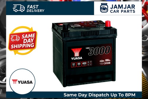 Yuasa car battery - ybx3108, 12v