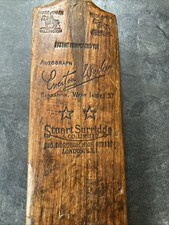 Vintage Cricket Bat Stuart