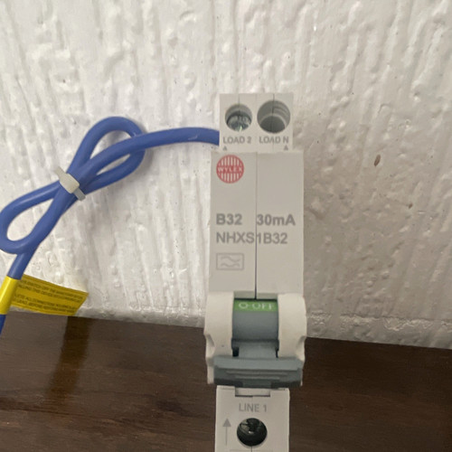 Wylex nhxs1b32 rcbo type 32a - type,