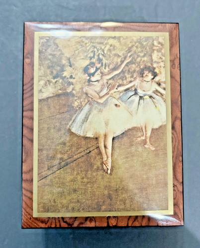 Ercolano music box two dancers - box,