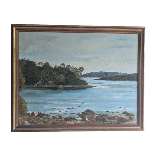 Original oil painting - painting, coastal