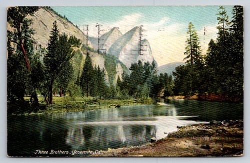 1911 yosemite three brothers - yosemite,