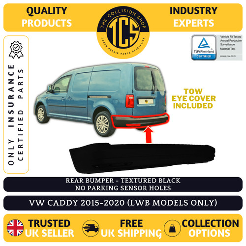 Fits caddy van rear bumper - fits,