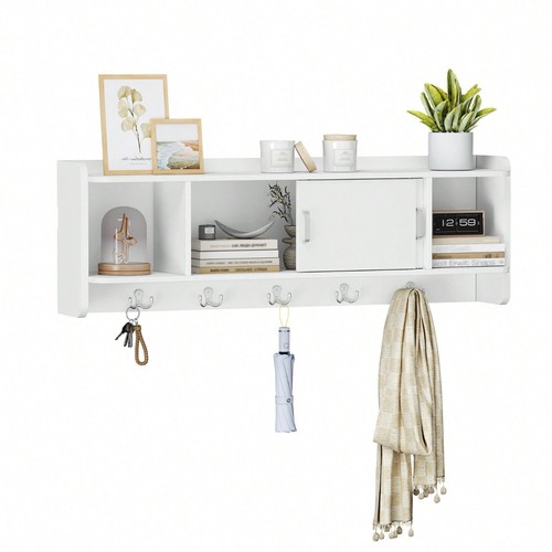 Wall mounted coat - mounted, rack