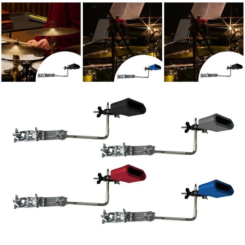 Bass drum mounted cowbell - drum,