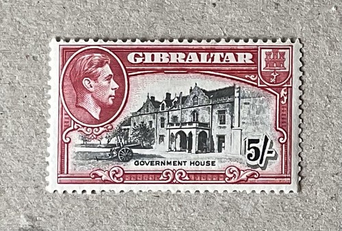 Gibraltar kgvi black - kgvi, 5/-