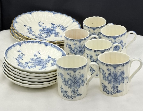 Royal worcester mansfield blue - worcester,