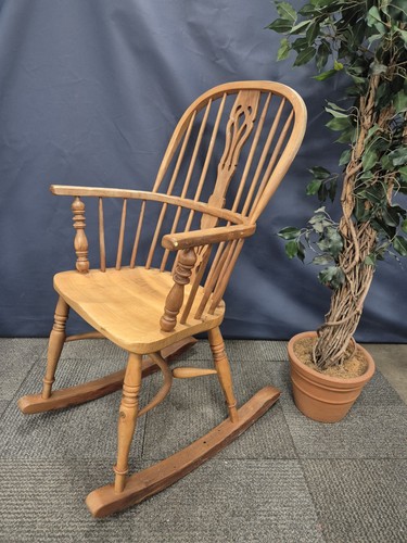 Wooden windsor rocking chair - wooden,