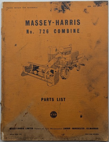 Original massey harris - original,