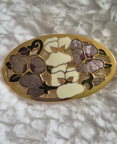 Vintage cloisonne sweet - sweet, pea