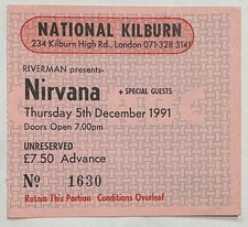 Nirvana Original Used Concert