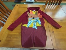 Fantastic Mr Fox Costume for Ages 7-9