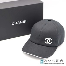 Chanel Cap Hat Denim Cotton