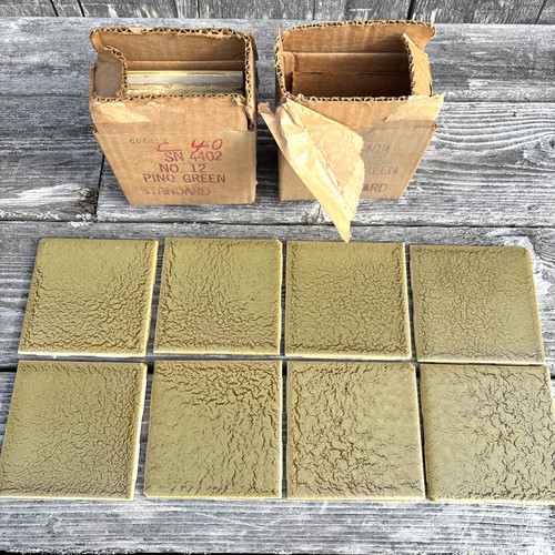 Vintage mcm ceramic tiles - 16,