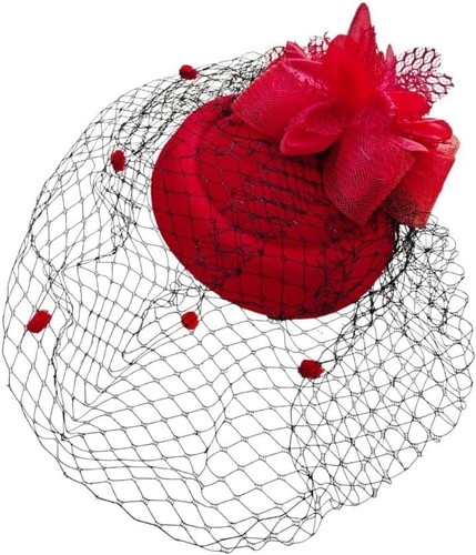 Rox net bow fascinator - bow, hat