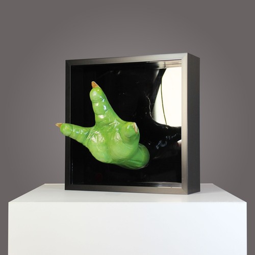 Yoda hand sculpture sci - yoda,