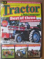 Tractor & Machinery December 2018 Massey Ferguson MF35 240 Ford County Calendar