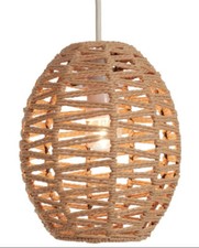 Natural Wicker Light Shade