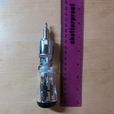 Precision Manual Tool Set with 8 Interchangeable Screwdriver Bits for Home Use