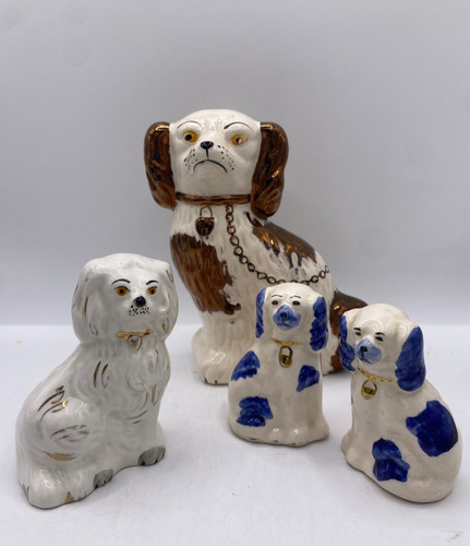 Lot dog figurines - lot, 4