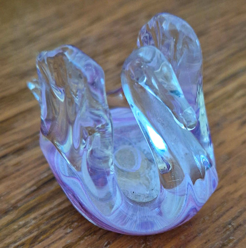 Alum bay glass figurine clear - alum,