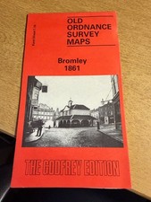 OLD ORDNANCE SURVEY MAPS BROM