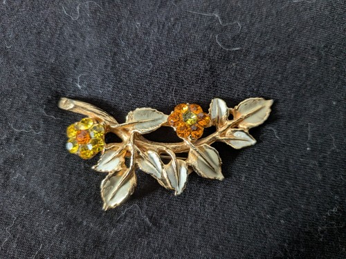 Gorgeous big vintage enamel - big,