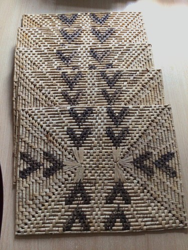 Set vintage rattan - set,