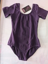 Plume Ladies Purple Cap Sleeve