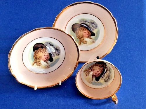 Vintage trio regency bone - trio,