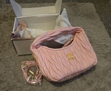 Miu Miu Leather Crossbody Bag