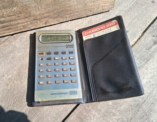 Vintage casio 2000 lcd - vintage,