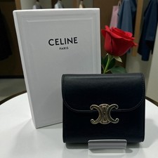 CELINE Triomphe Compact Wallet