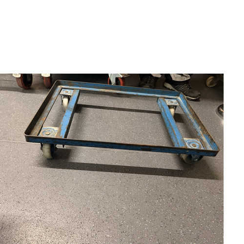 Blue metal furniture - metal,