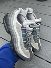 Nike Air Max 110s 95 Baltic Blue/Iron Grey Size UK 8.5 HM0622-003