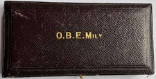 Medal case order of - order, the