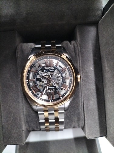 Bulova men skeleton dial 2 - dial,
