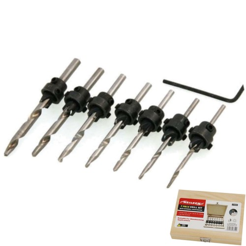 7pc countersink carpentry - 7pc,