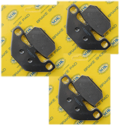 Front rear brake pads - front&rear,