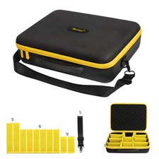 Hard Battery Storage Box Holder Carrying Case for Dewalt Battery Charger Adapter