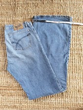 Vintage Y2K GAS flared Jeans Mid Rise Light Blue Tall W30 L34