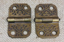 2 Old Hinges Decorated Door